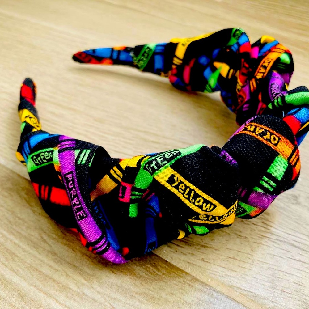 Scrunchie headband & knot headband